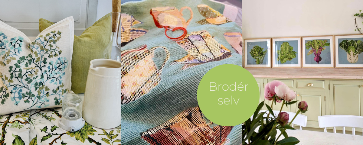 Spørsmål og svar om broderi og broderikit