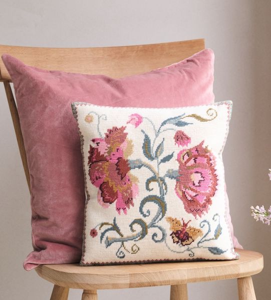 Carnation and butterfly