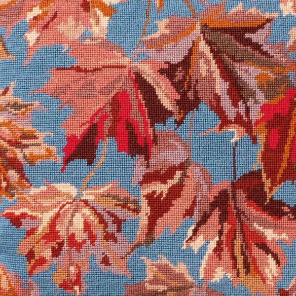Maple Leaves Blue
